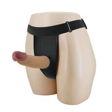 StrapOn Barbati Pretty Love &raquo;Houston Harness Briefs&laquo; 17,5 cm - detaliu finisaj