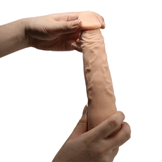 Dildo Realistic Baile "Beautiful Jason" 25 cm - Natural - dimensiuni complete