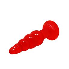 Dildo Anal Butt Riders Rosu - dimensiuni complete