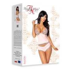 Set Pijamale Femei Sexi Isolde Beauty Night - Roz