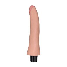 Vibrator Ultrarealistic Cyberskin, Real Softee, 10 Vibratii, [24 cm x 3,8 cm]#