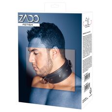 Zgarda  ZADO "Leather Collar" - Negru##