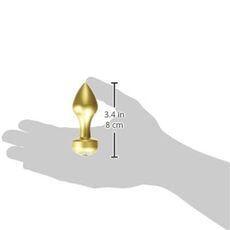 Butt Plug Pipedream "Mini Luv Gold" 8 cm - Galben##