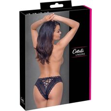 Chiloti Sexy Talie Inalta Cottelli LINGERIE - Negru - vedere frontala