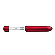 Mini Vibrator Rocks-Off &raquo;Scarlet Velvet&laquo; 16,2 cm - Rosu - vedere laterala