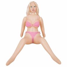 Papusa Gonflabila NMC "Bridget Big Boob" 160 cm - Natural##