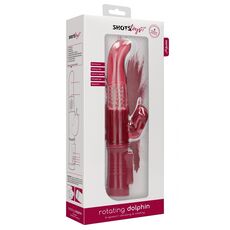 Vibrator Shots Toys »Delfin« 23 cm - Rosu