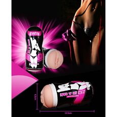 Masturbator Lovetoy "Vagin Sex in a Can" 16 cm - Natural##