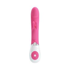 Vibrator iepuras Pretty Love, stimulare vaginala si clitoridiana, 30 vibratii, roz, [ 20,5 cm x 3,4 cm ]#