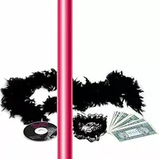 Bara Striptease Topco "Private Dancer Pole" 2,79 m - Roz