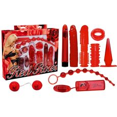 Set You2Toys »Red Roses« 9 Piese - Rosu