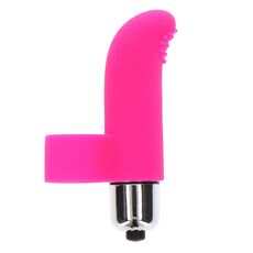 Vibrator Degetar ToyJoy »Tickle Pleaser« 9 cm - Roz