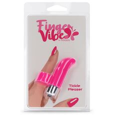 Vibrator Degetar ToyJoy »Tickle Pleaser« 9 cm - Roz