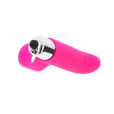 Vibrator Degetar ToyJoy »Tickle Pleaser« 9 cm - Roz