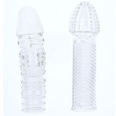 Set 2 Prelungitoare Dream Toys &raquo;Penis MenzStuff&laquo; 15 cm