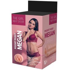 Masturbator Dream Toys "Poket Pussy Megan" 11 cm - Natural##