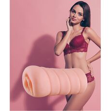 Masturbator Dream Toys "Poket Pussy Megan" 11 cm - Natural##