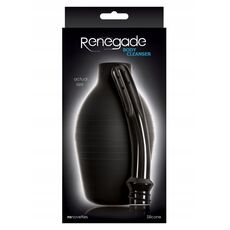 Irigator Intim Nsnovelties "Renegade Body Cleanser" 25 cm - Negru