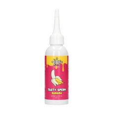 Sperma Artificiala cu Aroma Banane, Tasty Sperm, 80 ml - vedere laterala