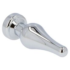 Butt Plug Anal Toyz4Lovers "Ace of Spades" 10 cm - Argintiu##