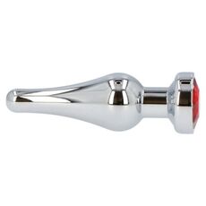Butt Plug Anal Toyz4Lovers "Ace of Spades" 10 cm - Argintiu##