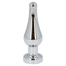 Butt Plug Anal Toyz4Lovers "Ace of Spades" 10 cm - Argintiu##