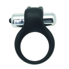 Inel cu Vibratii Toyz4Lovers "Rabbit" Negru - culoare si material