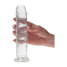 Dildo Transparent Toyz4Lovers "Real Rapture" 18,5 cm##