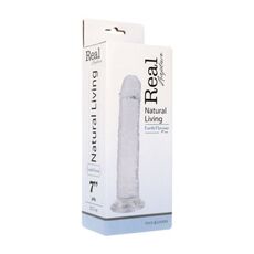 Dildo Transparent Toyz4Lovers "Real Rapture" 18,5 cm##
