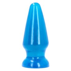 Butt Anal XXL Toyz4Lovers "Adamo Transparent" 19,5 cm - Albastru - detaliu finisaj
