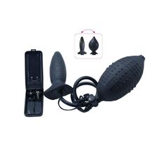Vibrator Anal »Toyz4Lover« 11 cm - Negru