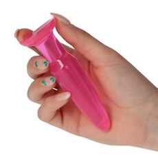Butt Plug Small Toyz4Lovers "Jammy Jelly Anal" 11,5 cm - Roz - detaliu design
