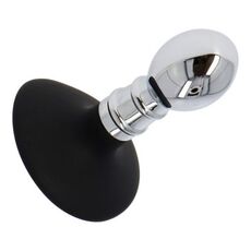 Butt Plug Anal Toyz4Lovers "Aluminiu" 8.3 cm - Argintiu