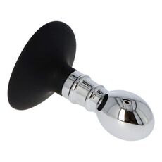 Butt Plug Anal Toyz4Lovers "Aluminiu" 8.3 cm - Argintiu##