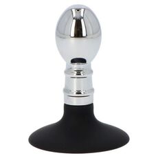 Butt Plug Anal Toyz4Lovers "Aluminiu" 8.3 cm - Argintiu##