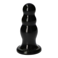 Butt  Anal Toyz4Lovers "Olmo" 16,5 cm - Negru - detaliu finisaj