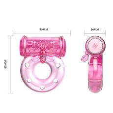 Inel cu Vibratii Lybaile "Ring" Roz