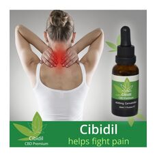 Cibidil Relaxing CBD Oil, concentratie 15%, 30ml, 4500 mg Cannabidiol
