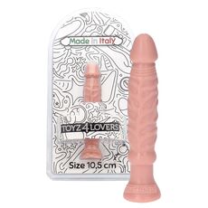 Dildo Anal Toyz4Lovers "Teo Flesh" 14 cm - Natural