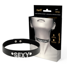 Chocker  Coquette "Sexy" - Negru