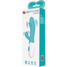 Vibrator Pretty Love " Snappy" 19,5 cm - Turcoaz
