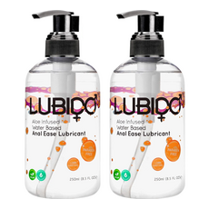 Pachet Lubrifiant Lubido Set 2 bucati x "Anal Ease" 250 ml