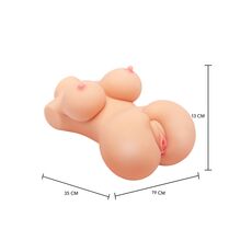 Masturbator Bangers "Virgin Fuck Babe" 35 cm - Natural##