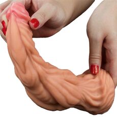 Dildo Lovetoy 'Monster Nature" 24,5 cm - Natural - vedere laterala