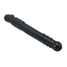 Dildo Dublu Toyz4Lovers 25,4 cm - Negru##