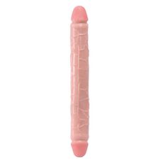 Dildo Dublu Toyz4Lovers "Natural Twin" 34 cm - Natural##