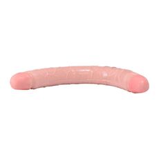 Dildo Dublu Toyz4Lovers "Natural Twin" 34 cm - Natural##