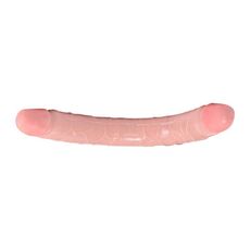 Dildo Dublu Toyz4Lovers "Natural Twin" 34 cm - Natural##
