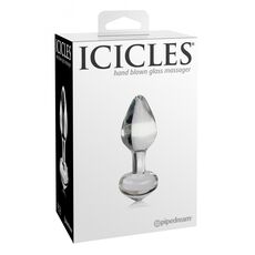 Icicles No 44 dop anal sticla transparent temperature play detaliu design