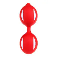 Bile Vaginale Kegel Exquisite "Love Balls" 10 cm - Rosu##